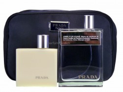 Prada Amber Pour Homme EdT 50ml + AS Balm 100ml + Tasche