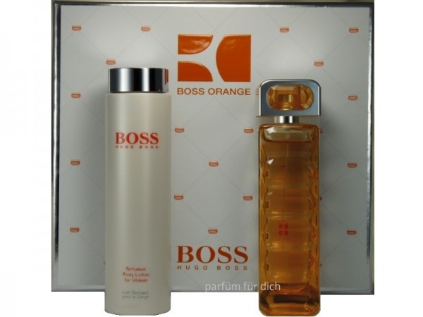 Hugo Boss Orange Geschenkset EdT 75ml + 200ml Body Lotion